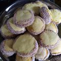 El cooksnap de Alejandra Russo cuando hizo Alfajor de maicena.