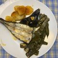 El cooksnap de Jorge Alonso cuando hizo Rodaballo al horno con patata a la gallega.
