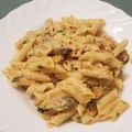 El cooksnap de cocina cuando hizo Macarrones con mejillones al curry.