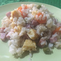 El cooksnap de Maria Abellan cuando hizo Arroz tres delicias (Arroz chino).