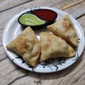 Dr. Pushpa Dixit's cooksnap of when they made Aloo Samosa.