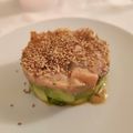 El cooksnap de Ariadna VB cuando hizo Tartar de Salmón.