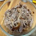 Zoltán Balogh Cooksnap-ja, amikor elkészítette a(z) Pulled pork -  a tépett, szaftos, omlós hús receptet.
