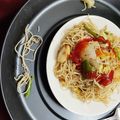 Dipti Mehrotra का कुकस्नैप जब उन्होंने हक्का नूडल्स (hakka noodles recipe in Hindi) बनाया था।