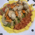 El cooksnap de Patricia Lopez Recio cuando hizo Ensalada de vieiras con vinagreta de mango.