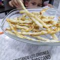 El cooksnap de Ale Baes cuando hizo Grisines de queso y orégano.