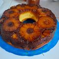 El cooksnap de Cris cuando hizo Pastel invertido de piña y coco.