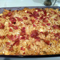 sgtq13's cooksnap of when they made Buffalo chicken cheese casserole.