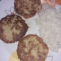 El cooksnap de Esther Soto cuando hizo Tortitas de coliflor.