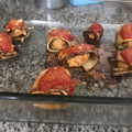 El cooksnap de lima cuando hizo Rollitos de calabacín rellenos de pollo y huevo cocido.