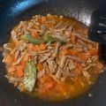 El cooksnap de Desirée Raposo de Oliveira cuando hizo Carne mechada.