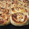 El cooksnap de ema aviles cuando hizo Pizza arrollada con carne.