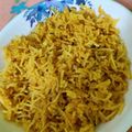 Sudha Agrawal का कुकस्नैप जब उन्होंने फ्राइड राईस (Fried Rice recipe in hindi) बनाया था।