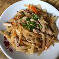 Rowena Tsang 的 山芹菜豆薯炒豬肉 cooksnap
