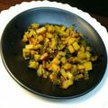 Keya Mandal का कुकस्नैप जब उन्होंने करेले की सब्जी (karele ki sabzi recipe in hindi) बनाया था।