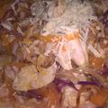 El cooksnap de romina vallaro cuando hizo Chop suey de pollo. Apta celíacos.