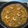 El cooksnap de Eduardo Agudo Alba cuando hizo Fideuá de alcachofas con langostinos.