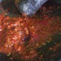 Cooksnap dari Amandini Pertiwi untuk resep Sambal Jeruk songkit / Kasturi