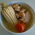 El cooksnap de Luna Acevedo cuando hizo Caldo de pollo.🐥.