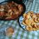 El cooksnap de Ramom Gonzalez cuando hizo Tortilla de cebolla y choclo.