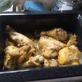 El cooksnap de Claudia Rojas cuando hizo Pollo provenzal con papas.