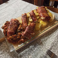 El cooksnap de Horacio cuando hizo Bacalao al horno con jamón y salsa de miel.