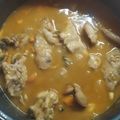 El cooksnap de TONI PALOMARES cuando hizo Conejo guisado al vino y mostaza, con champiñones y zanahoria.