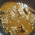 El cooksnap de TONI PALOMARES cuando hizo Conejo guisado al vino y mostaza, con champiñones y zanahoria.