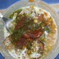 Geeta rohira का कुकस्नैप जब उन्होंने आलू छोले टिक्की (aloo chole tikki recipe in Hindi) बनाया था।