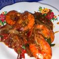Cooksnap dari Akhirunnisa Malik untuk resep Udang saus padang ala Resto