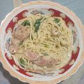 Cooksnap dari Ana Fitriyah untuk resep Creamy Spinach Spaghetti