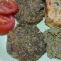 El cooksnap de SILVINA cuando hizo Hamburguesas de lentejas.