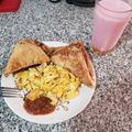 El cooksnap de Violeta Fivela cuando hizo Tostadas francesas.