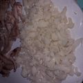 El cooksnap de Esther Soto cuando hizo Coliflor granulado como guarnición.