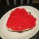 El cooksnap de Analia Zarate cuando hizo Cheesecake fácil, rápido y sin horno 🧀🍋🍓.