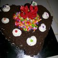 Cooksnap dari Lia Cool untuk resep Birthday Cake "Brownies Kukus"