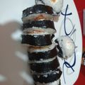 El cooksnap de Melani Suhanna Lilith cuando hizo Sushi de mango.