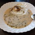 Ancsyka001 Cooksnap-ja, amikor elkészítette a(z) Zöldborsófőzelék receptet.