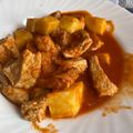 El cooksnap de felipe serendipia cuando hizo Magro de cerdo con tomate.
