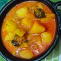 Deepika Arora का कुकस्नैप जब उन्होंने दही वाले आलू की सब्जी (dahi wale aloo ki sabzi recipe in Hindi) बनाया था।