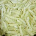 El cooksnap de Anaeli cuando hizo Spaghetti verde de pimiento.