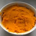 El cooksnap de Paz Villafañe cuando hizo Mayonesa o humus de Zanahoria/Remolacha.