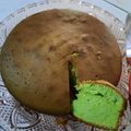Cooksnap dari Iis Aischa untuk resep Pandan bolu panggang super simple