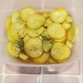 El cooksnap de Luis Miguel cuando hizo Botana de pepino y aguacate, para el tequila.