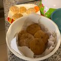 El cooksnap de Martina cuando hizo Galletas con chispas de chocolate.