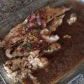 El cooksnap de Carla cuando hizo File de merluza al horno con puré.