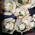 El cooksnap de INGRID BAREIRO cuando hizo Canastitas de espinaca y queso.