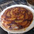 El cooksnap de Lilian Delfino cuando hizo Tarta de pera invertida.