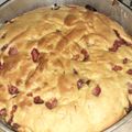 El cooksnap de Camila García cuando hizo Torta de frutillas.