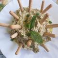 El cooksnap de Lara Aragon " El SARAO DE LARA" cuando hizo Hummus de hierbabuena.